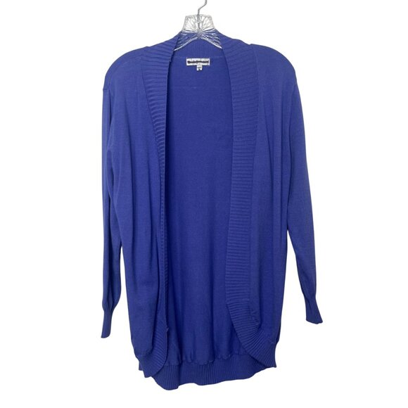 Birch NY Open Front Cardigan Sweater Womens 1X Purple New - Picture 1 of 7